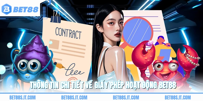 Thông tin chi tiết về giấy phép hoạt động BET88